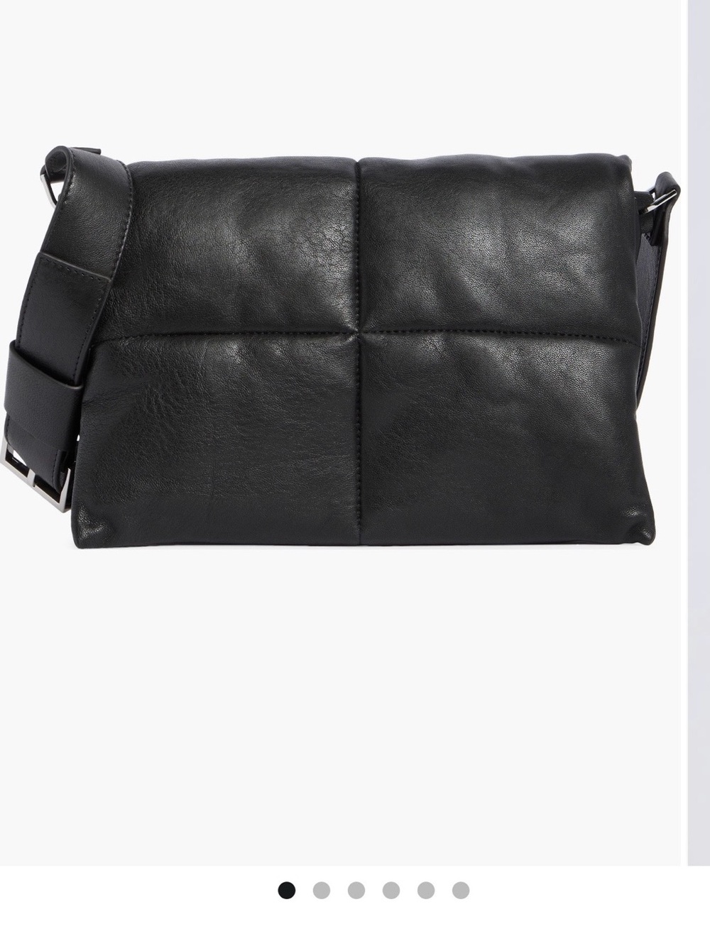 All Saint Vittoria Quilted Leather Shoulder Bag